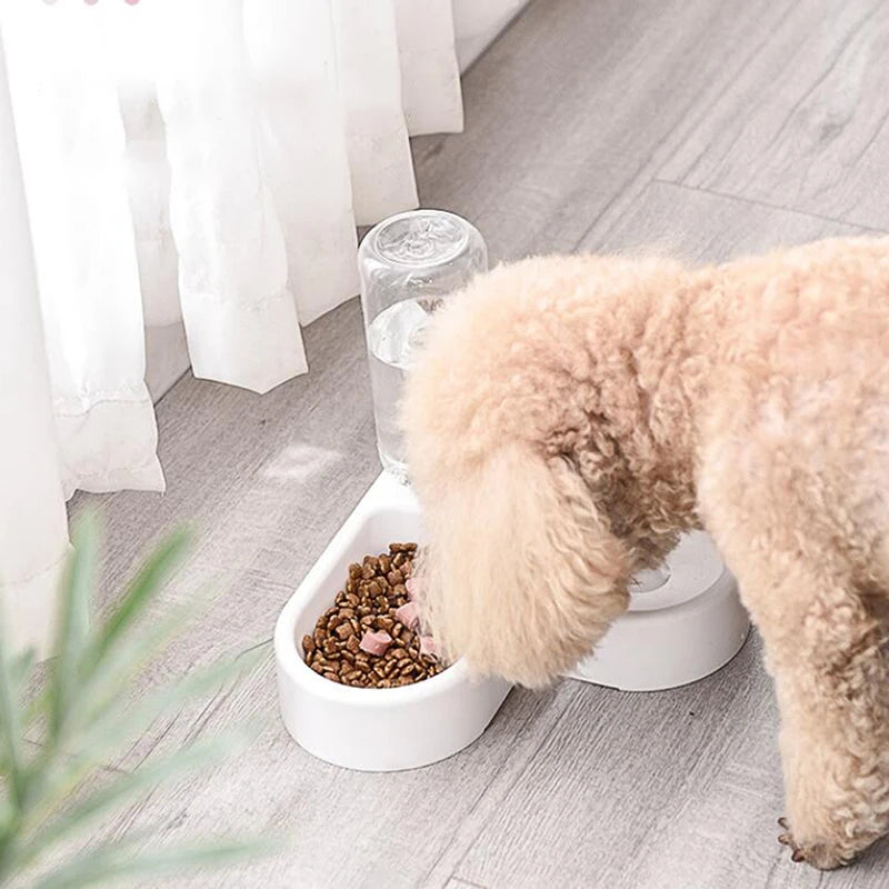 Automatic Dual Action Pet Feeder and Waterer