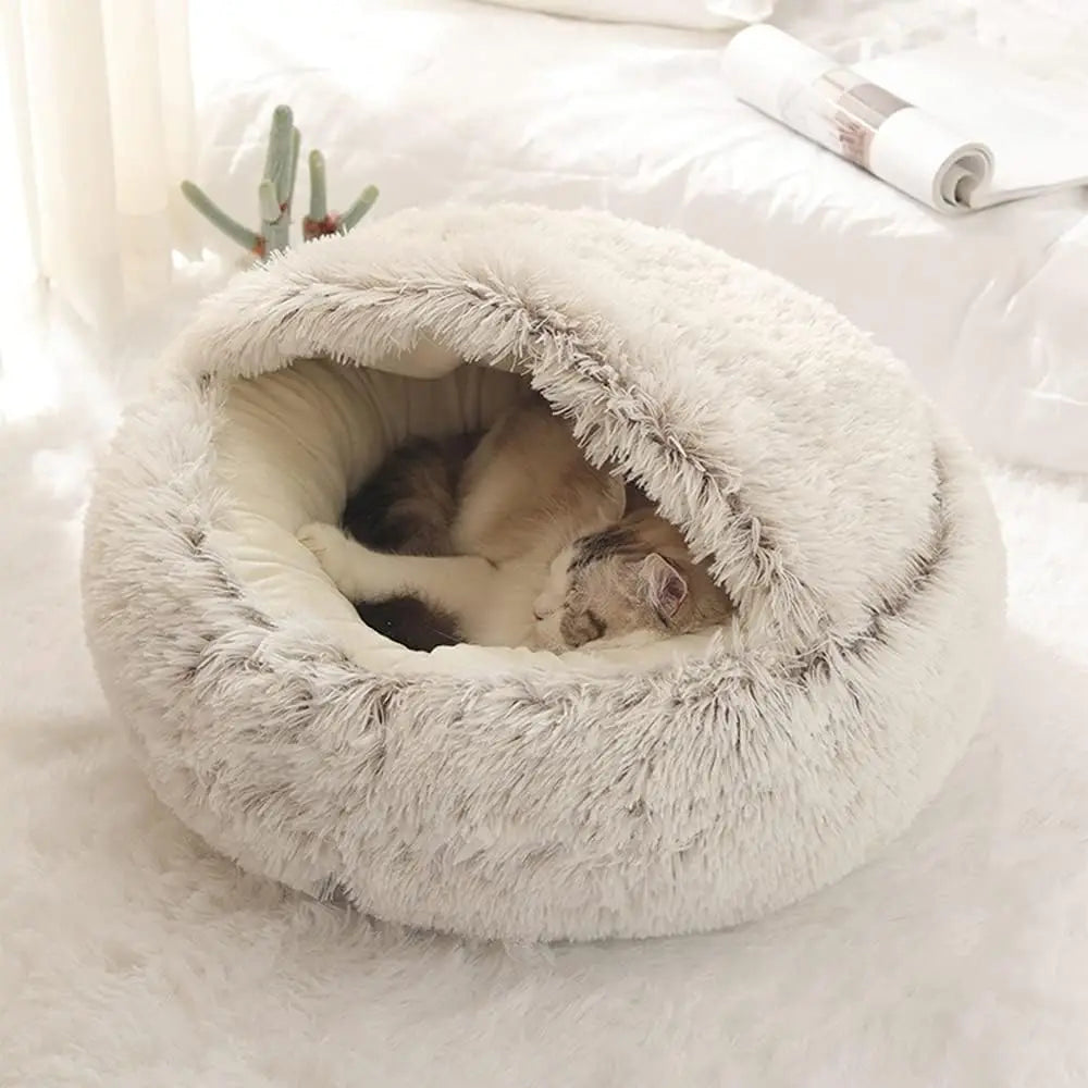 Cozy Cocoon Plush Bed